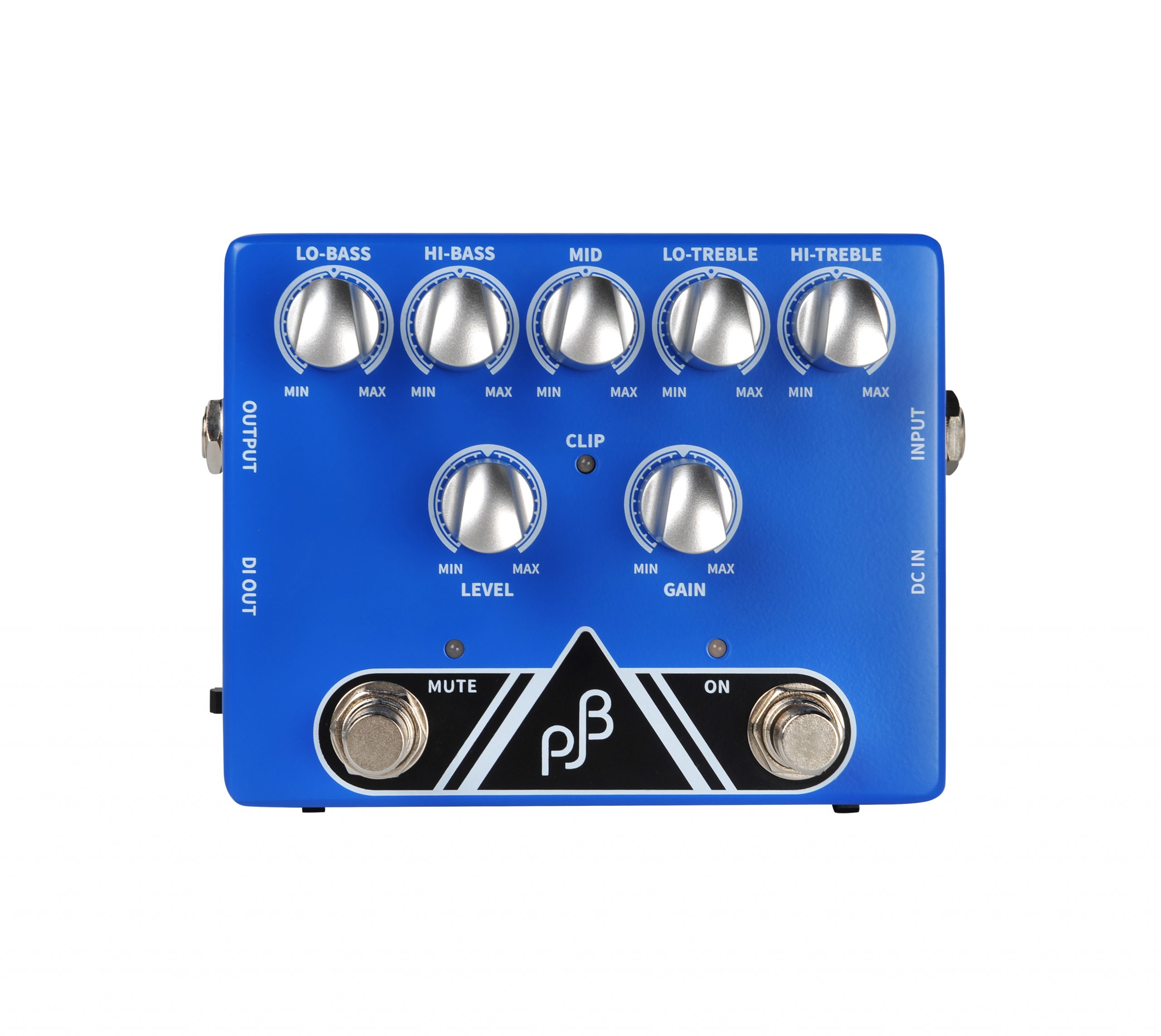 PJB PE-5 Pedal 5 Band EQ Pre-Amp, Direct Box, & Signal Booster